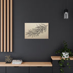 Olive Branch Matte Canvas Wall Art — Botanical Kitchen Decor